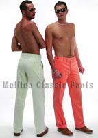 Melileo uses for the Masseria 1962 collection only high quality Italian fashion materials and very fine pants accessories
